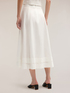 Pleated poplin circle skirt image number 1