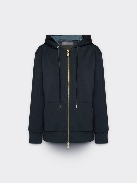 Sweatshirt &agrave; capuche