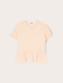 Top with georgette ruffle image number 4