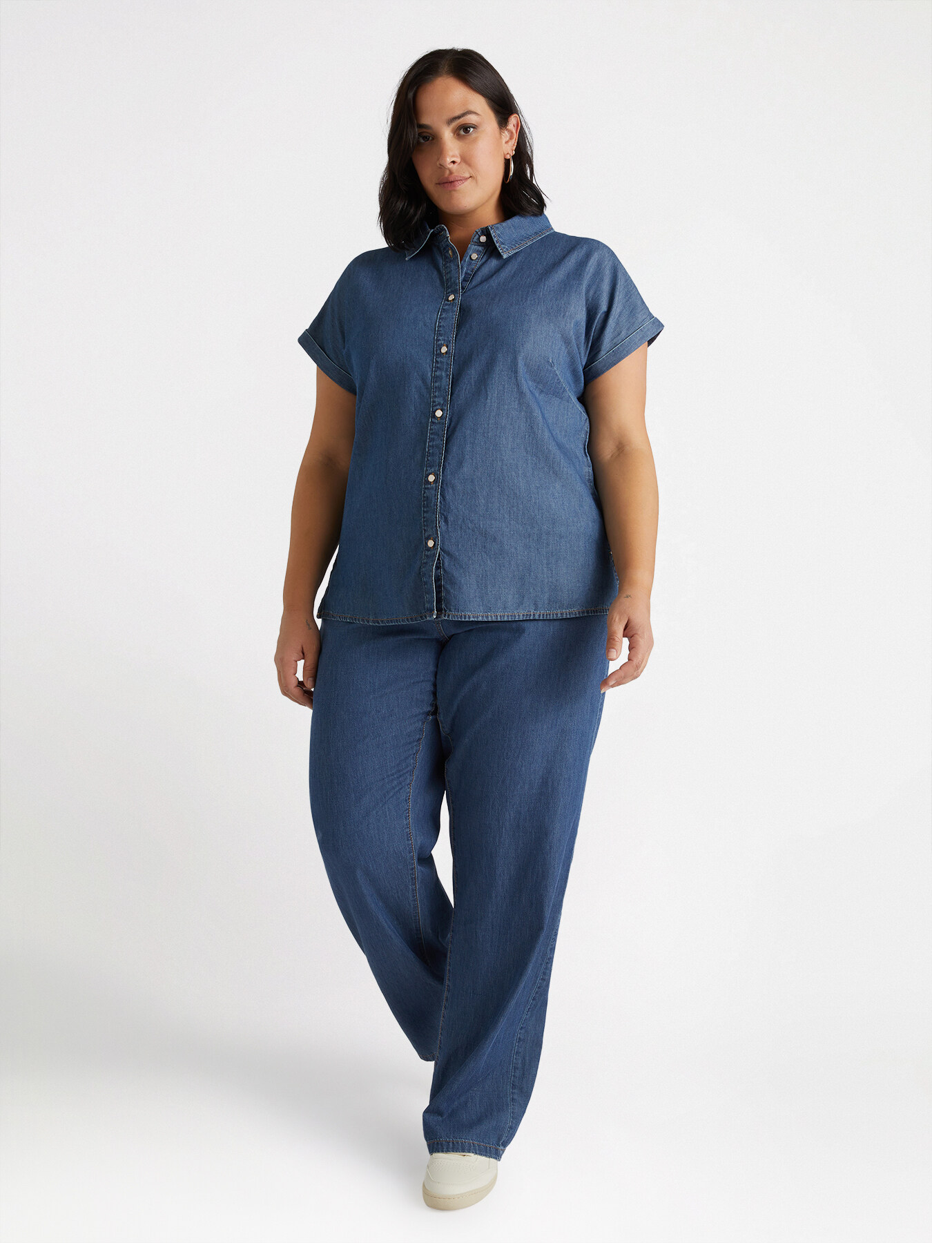 Denim shirt image number 0