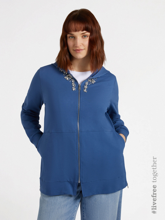 Besticktes Sweatshirt