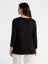Besticktes T-Shirt aus Viskose LENZING™ ECOVERO™ image number 1
