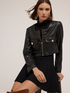 Kurze Jacke aus beschichtetem Stoff image number 3