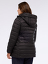 Lange Daunenjacke mit abnehmbarer Kapuze image number 1