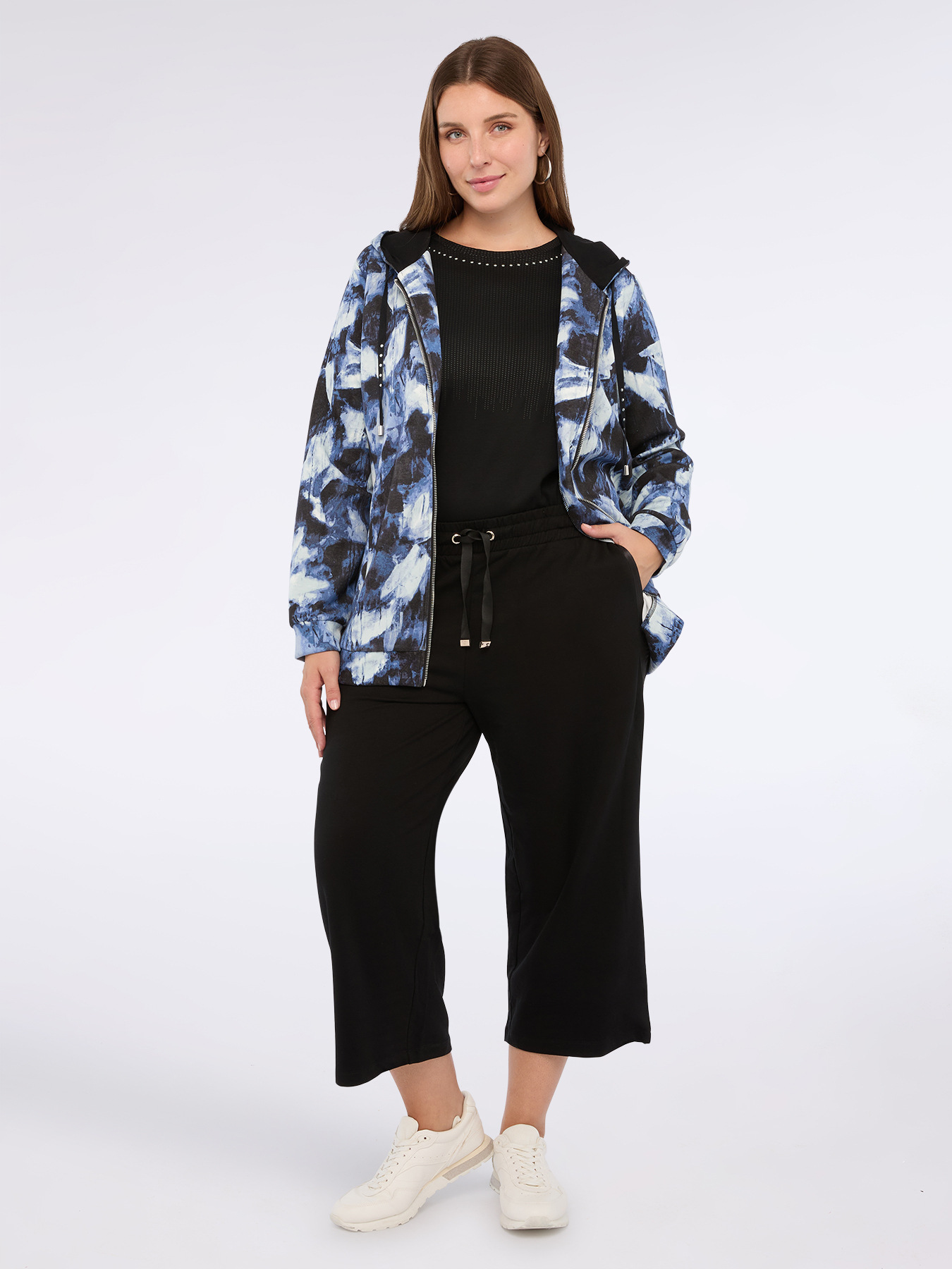 Pantalon court en molleton image number 0