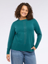 Sweater with glittery appliqués image number 0