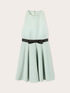 Mini dress with a bow at the waist image number 4