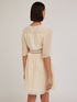 Robe brodée avec détails plissés image number 1