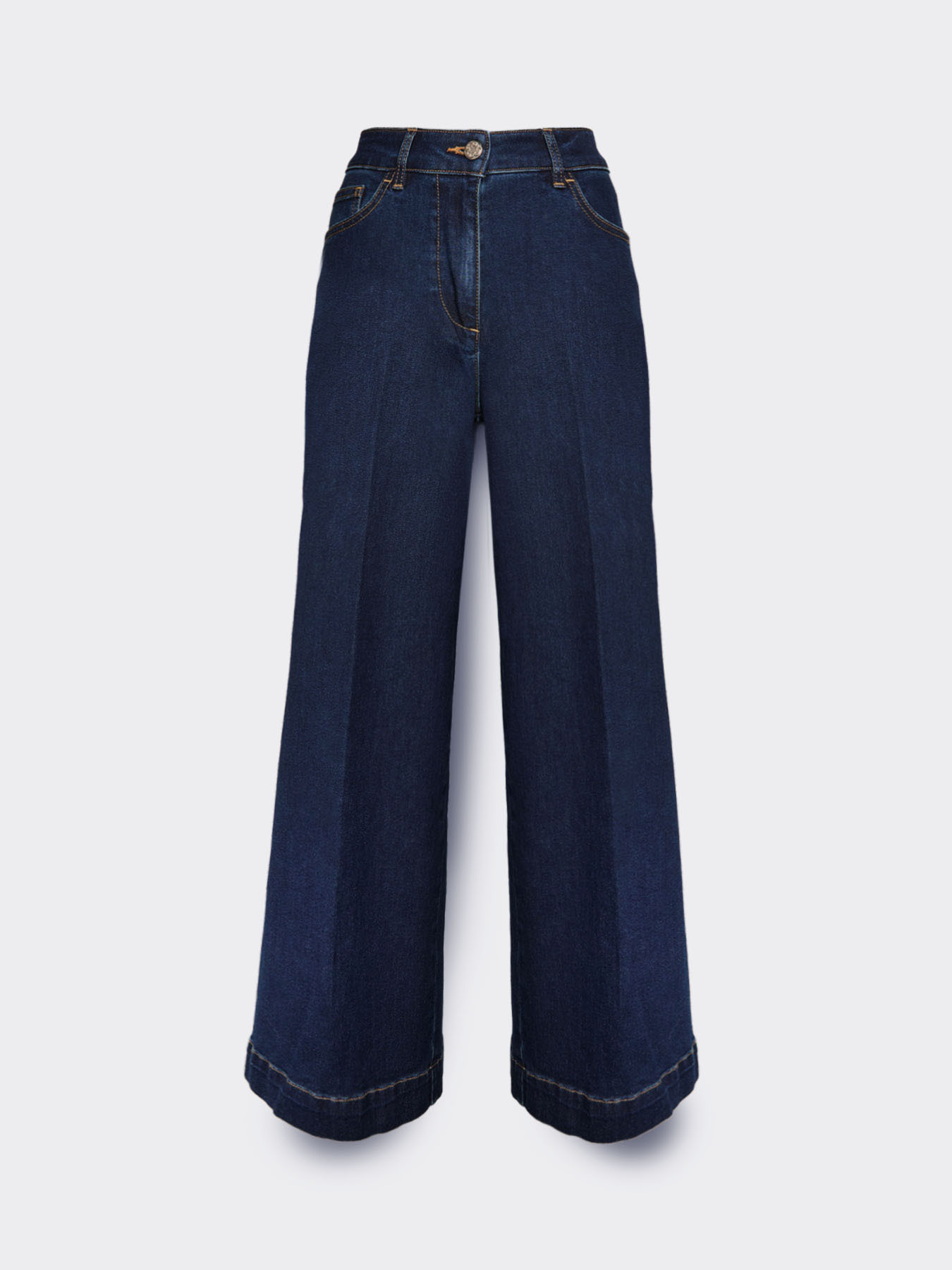 Jeans cropped wide leg, "Wanda" image number 4