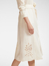 Kleid aus Leinen mit Stickerei am Abschluss image number 2
