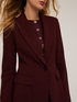 Blazer monopetto in tessuto tecnico image number 3