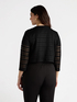 Striped shrug image number 1