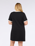 Dress with contrasting trim and pockets image number 1