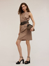 Minikleid mit Satintaschen image number 0
