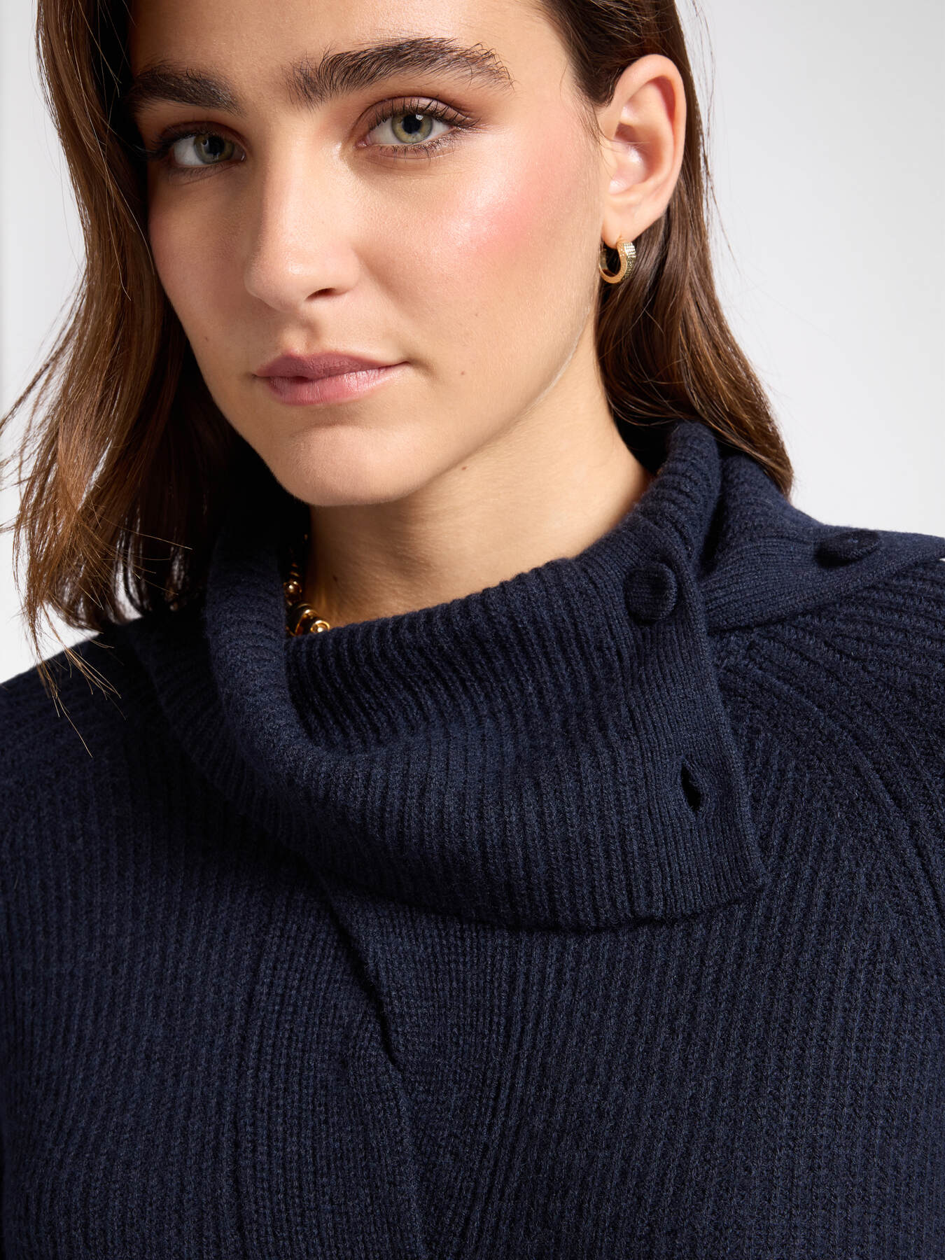 Sweater with braid in front image number 3