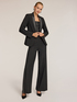 Blazer aus Leinen-Woll-Mischgewebe mit Steppnähten image number 2