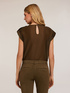 Blouse avec poches effet satin image number 1