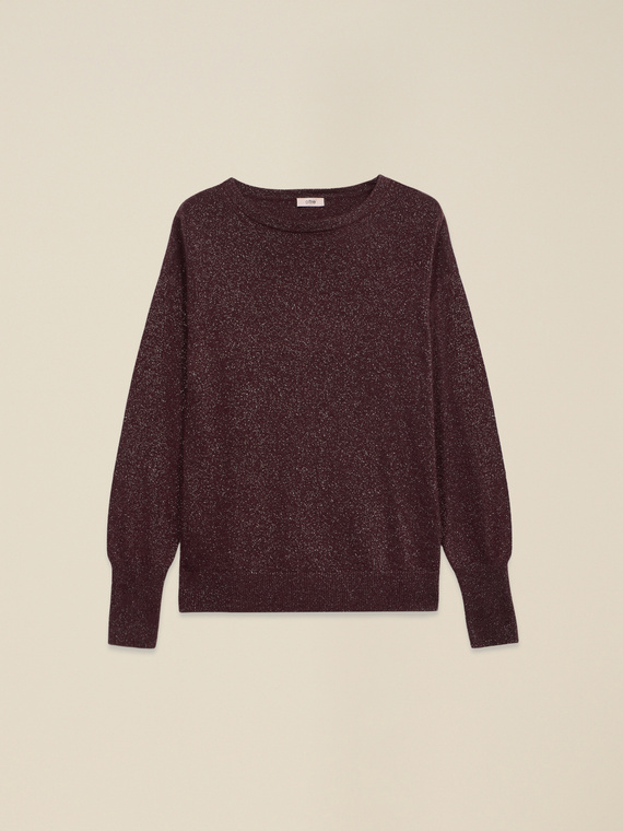 Maglia lurex misto cashmere