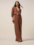 Fluid jumpsuit with V-neck image number 4