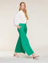 Pantalon effet paréo en viscose image number 0