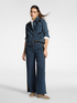Jeans mit weitem Bein und seitlichen Profilen,  "Wanda" image number 0
