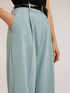Pantaloni palazzo con pieghe image number 3