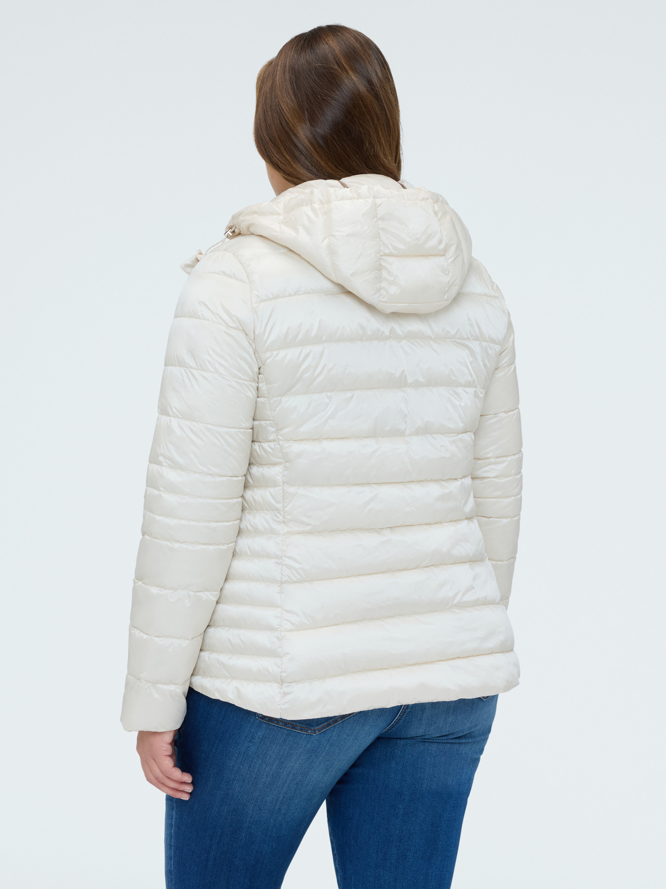 Gesteppte Daunenjacke mit abnehmbarer Kapuze image number 1
