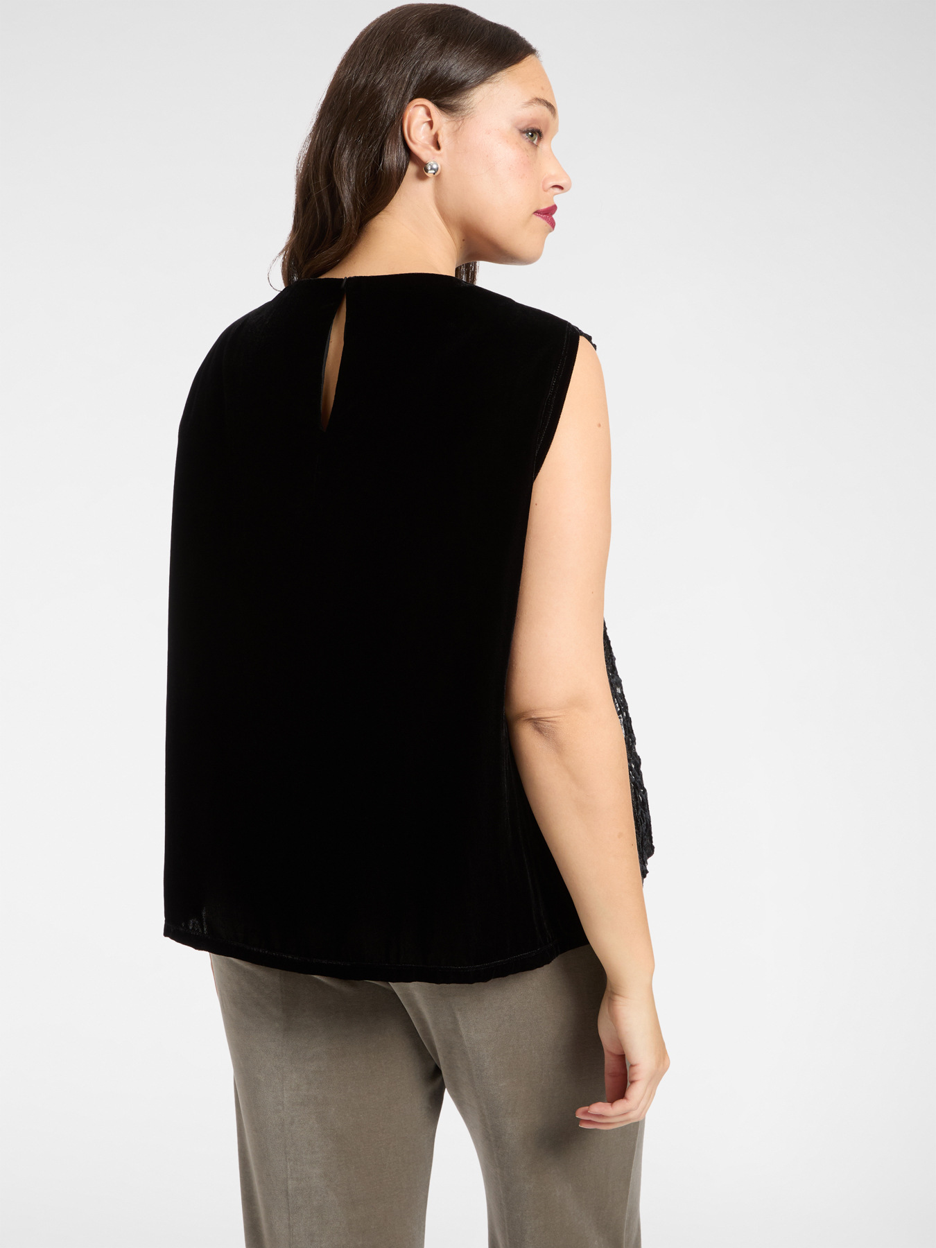 Oberteil mit bestickter Vorderseite image number 1