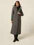 Manteau long à chevrons image number 1
