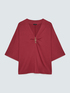 T-Shirt aus Viskose mit dekorativem Detail image number 4