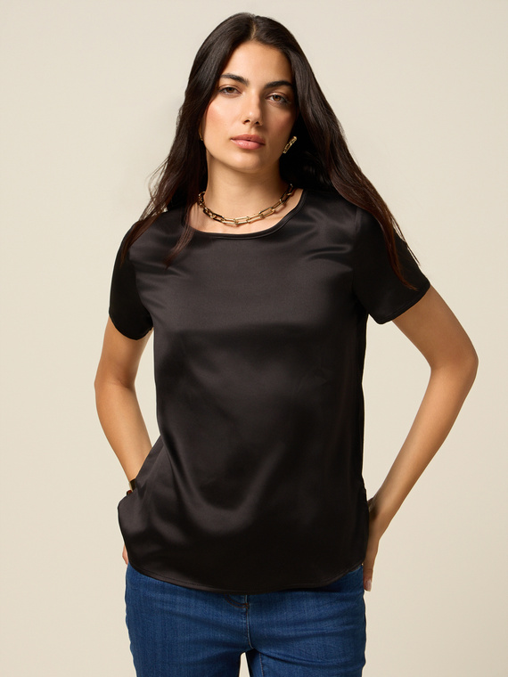 Camiseta bimaterial