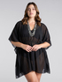 Kaftan in worked fabric image number 2