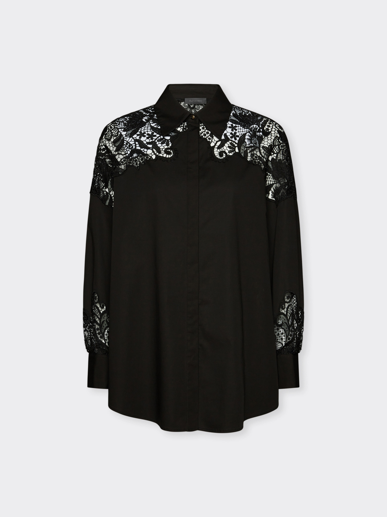 Shirt with lace image number 4
