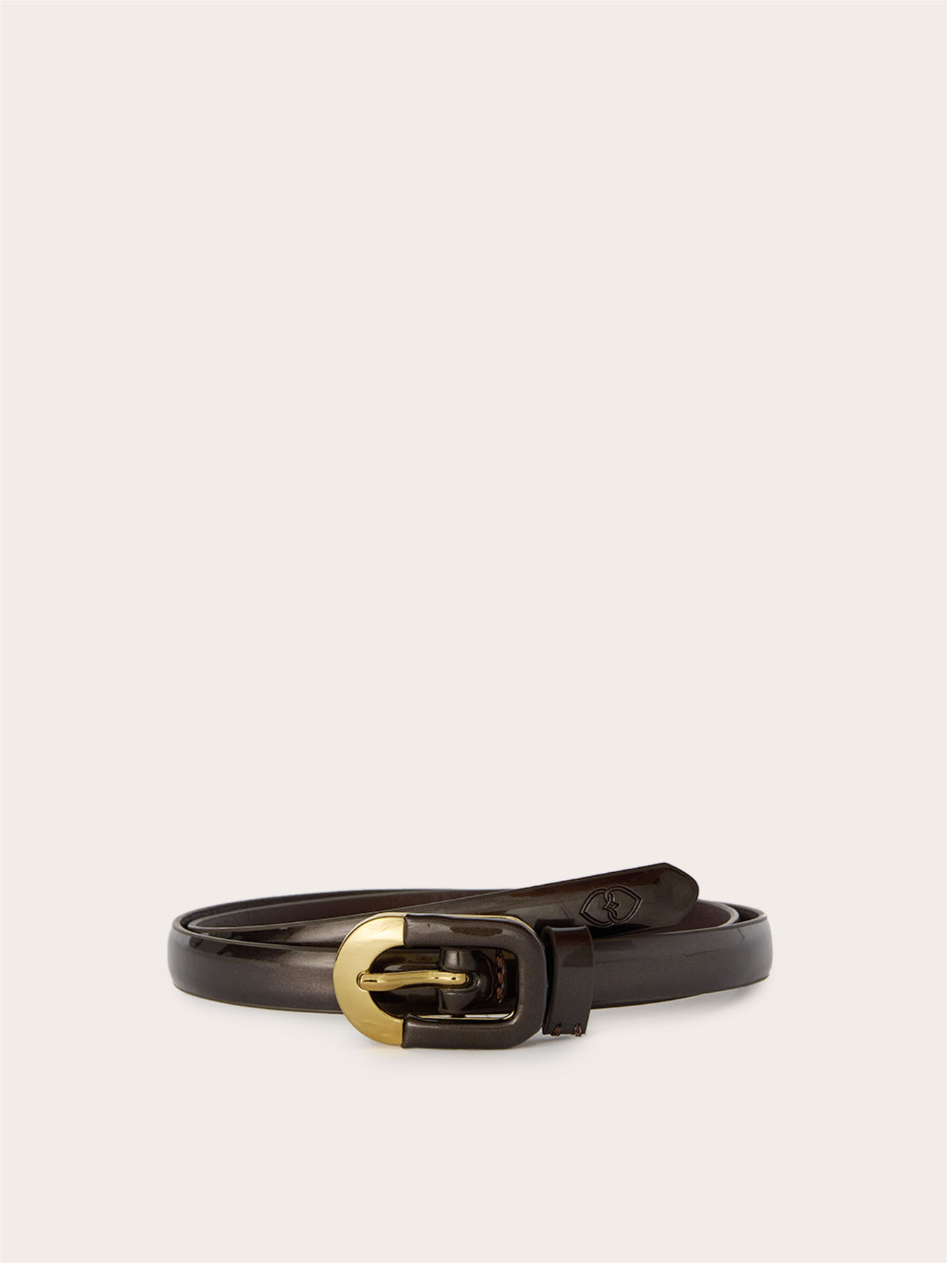 Belt with metal buckle image number 0