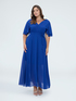 DREAM Kleid aus Georgette mit V-Ausschnitt image number 3