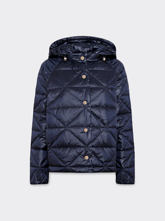 Lightweight quilted down jacket