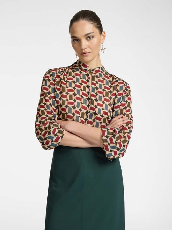 Blusa stampata