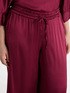 Pantaloni palazzo in raso image number 3