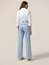 Wide-leg jeans with patch pockets image number 1