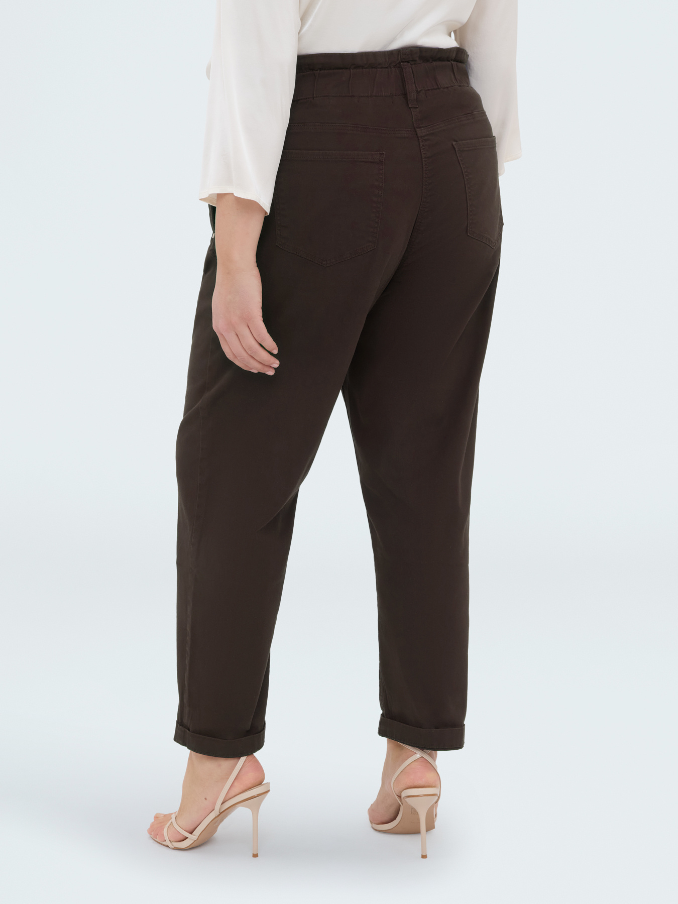 Pantaloni Balloon in cotone image number 1