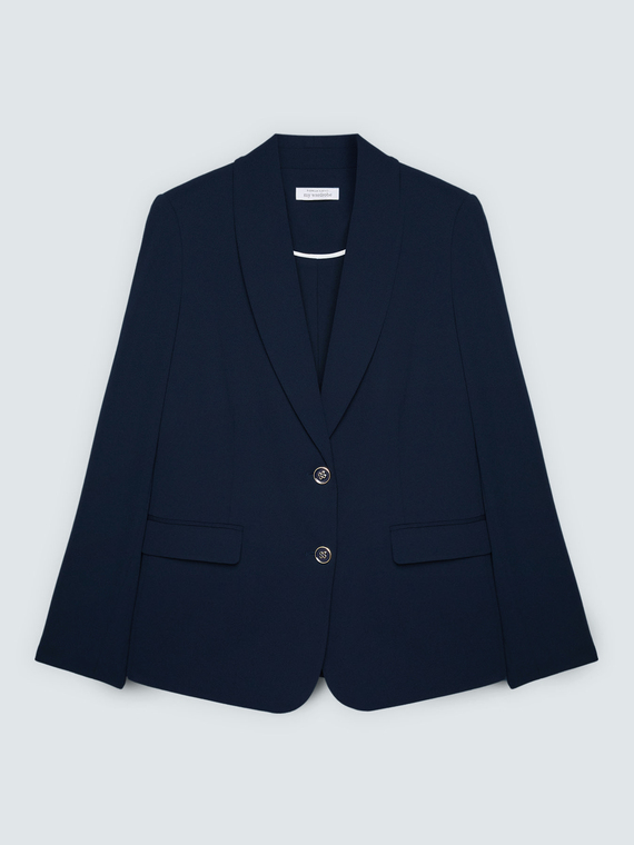 Fitted blazer in stretch fabric