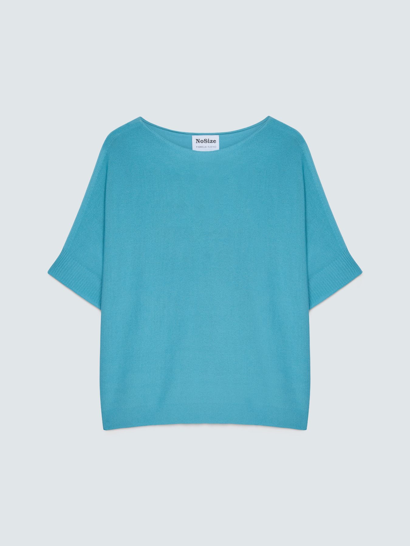 Maglia misto viscosa scollo a barchetta image number 4