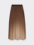 Pleated gradient skirt image number 4