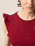 Jersey top with gussets image number 2