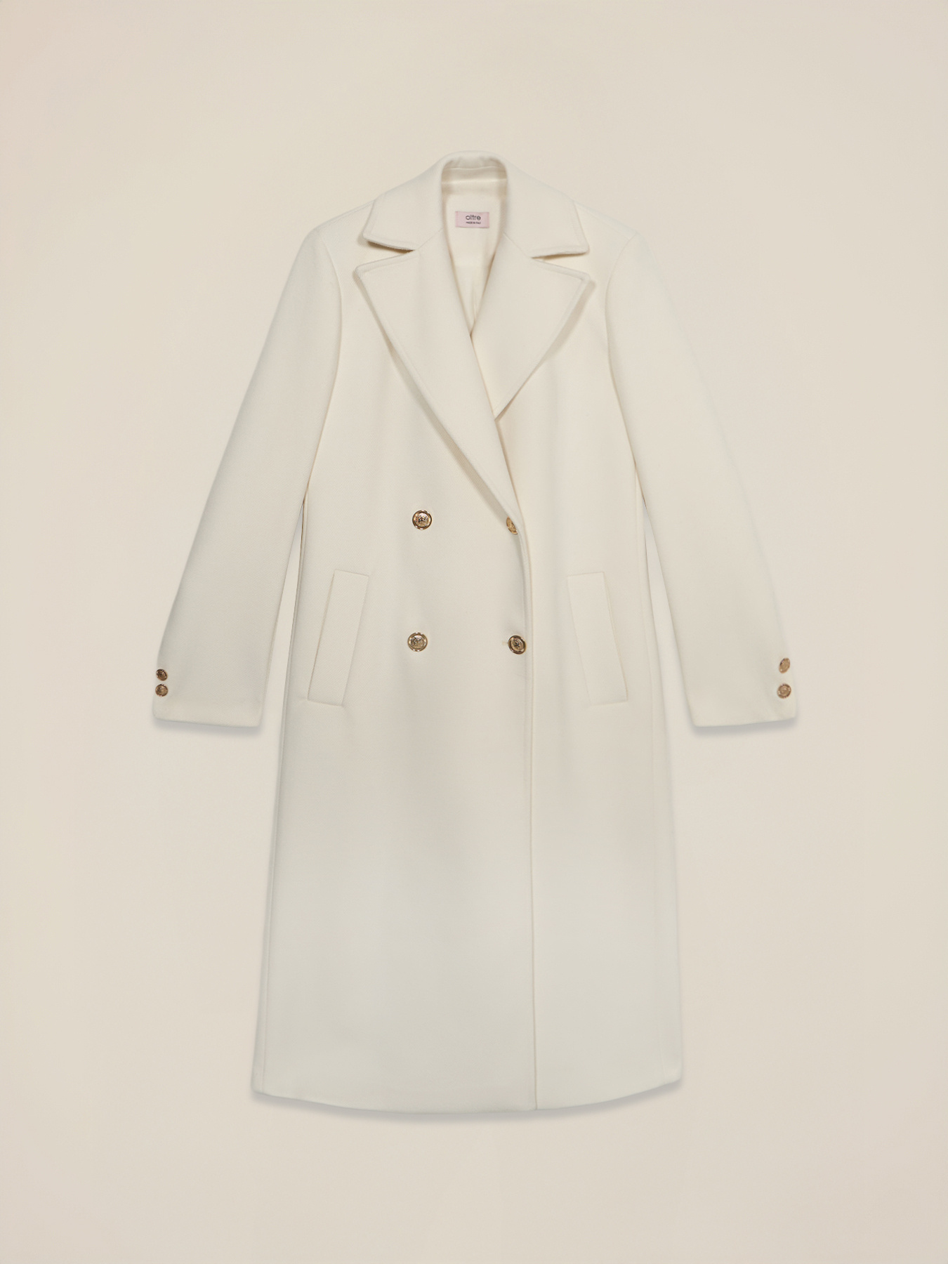 Cappotto lungo doppiopetto image number 4