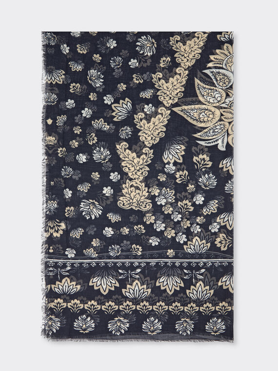 Printed modal stole