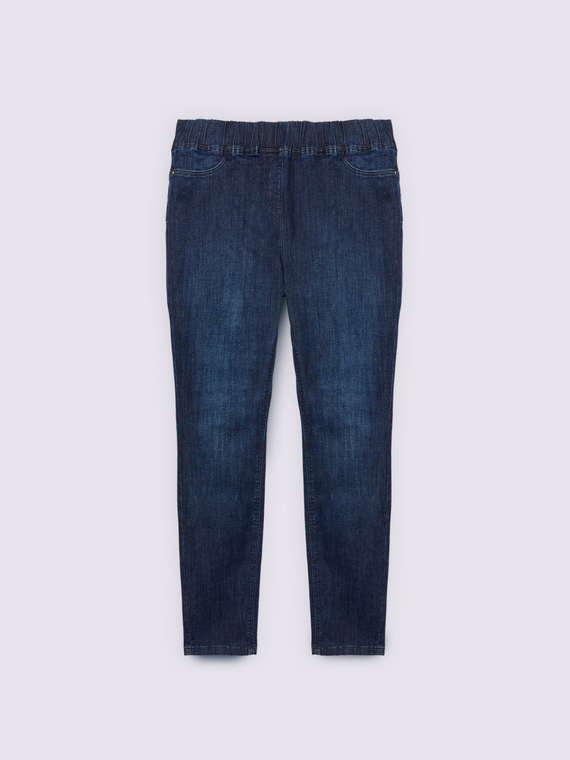 Jeggings aus Baumwoll-Denim-Mix