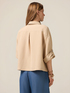 Boxy linen blend jacket image number 1