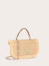 Small bag in tessuto effetto paglia image number 4