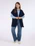 Mixi fine knit vest with kimono sleeves image number 0